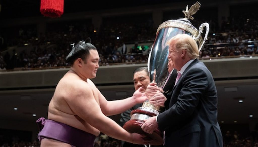 trump sumo grand championship