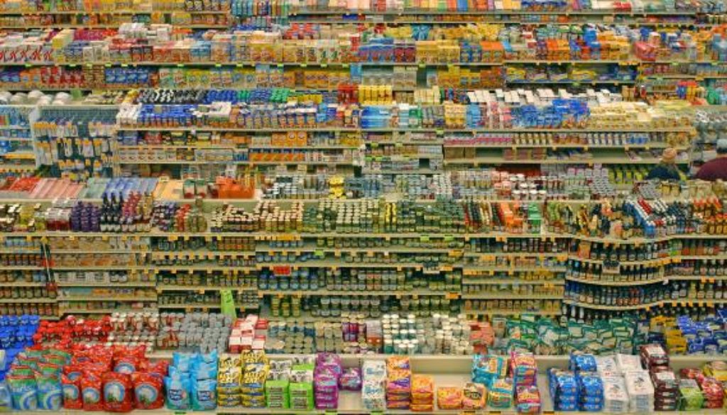 supermarket aisles
