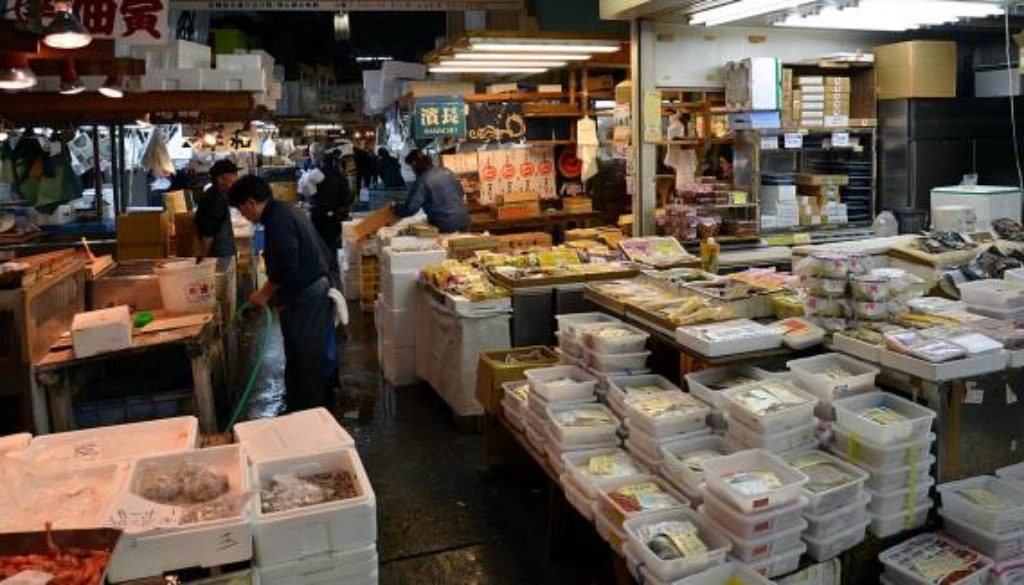 tsukiji fish market tokyo